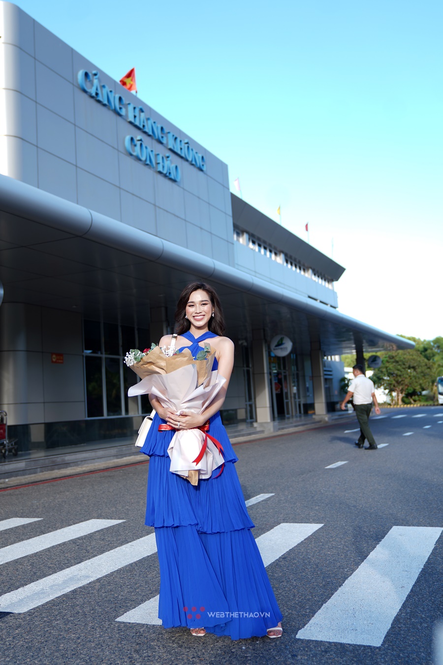 Đỗ Thị Hà cho biết dù còn khá mệt và bị lệch múi giờ sau chuyến di chuyển dài từ Puerto Rico, nhưng cô rất vui mừng nhận được lời mời đến Côn Đảo.