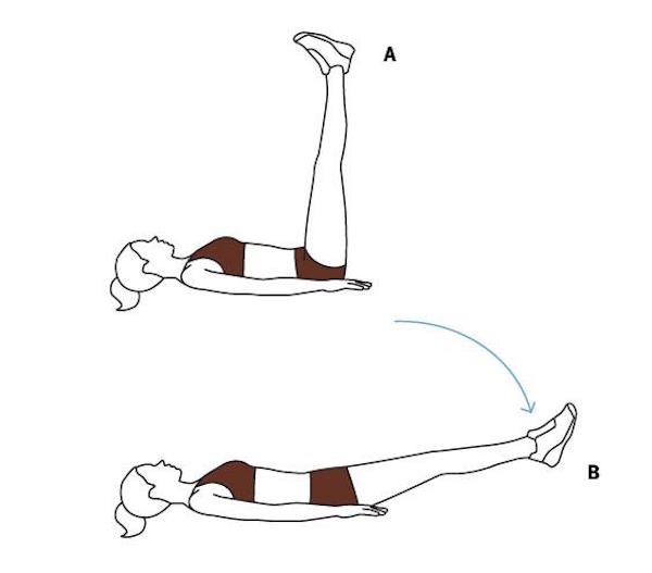 Bài tập đá bụng