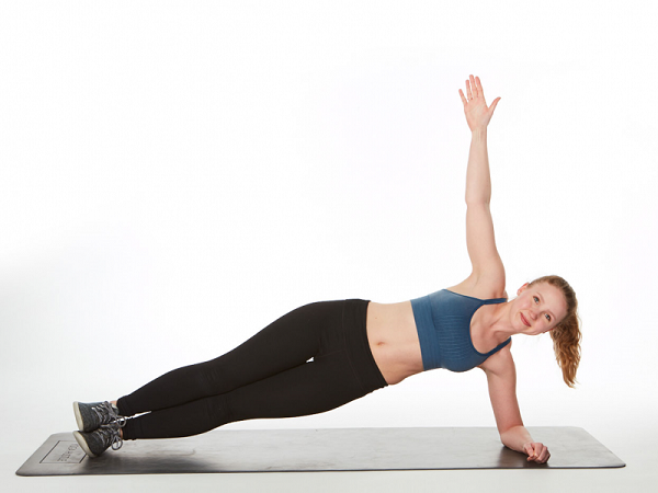 Bài tập Plank nghiêng