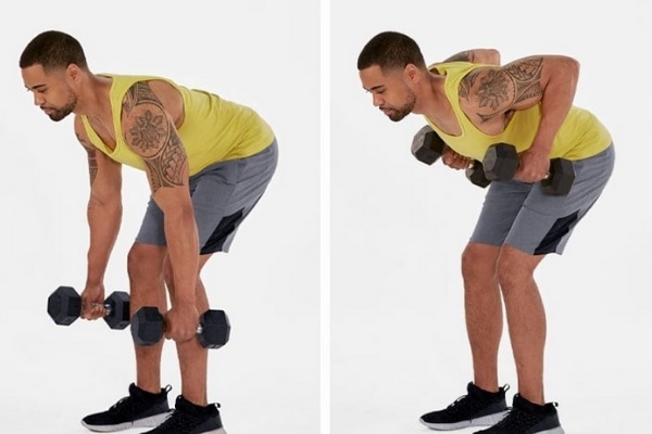 Bài tập Bent Over Dumbbell