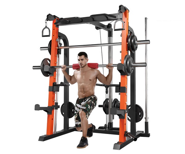 Bài tập gánh tạ cùng giàn tạ đa năng