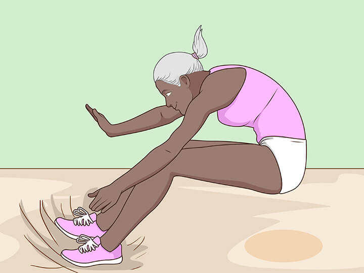 Bài tập nhảy xa Long Jumps