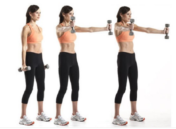 Bài tập Dumbbell Scaption