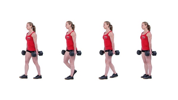 Bài tập tạ tay Dumbbell Farmer’s Walk