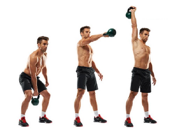 Bài tập One Arm Kettle Snatch