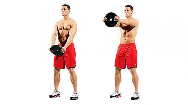 Bài tập Front Plate Raise