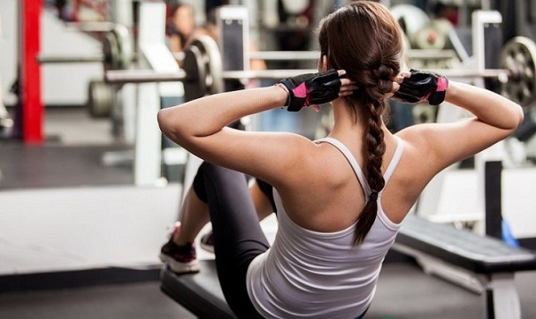 Bài tập gập lưng