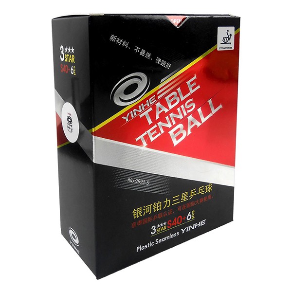 QỦA BÓNG BÀN YINHE ĐỎ 3 SAO 40+