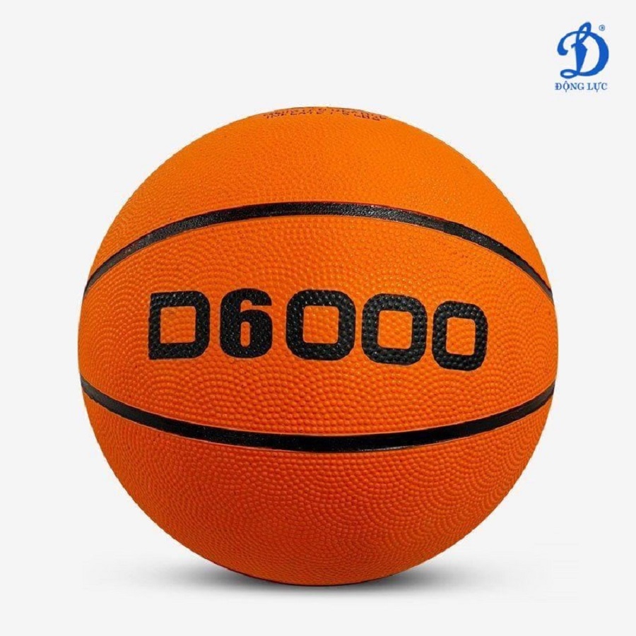 Hình ảnh  mặt trước của quả bóng rổ số 6 - D6000 hiệu Jatan 
