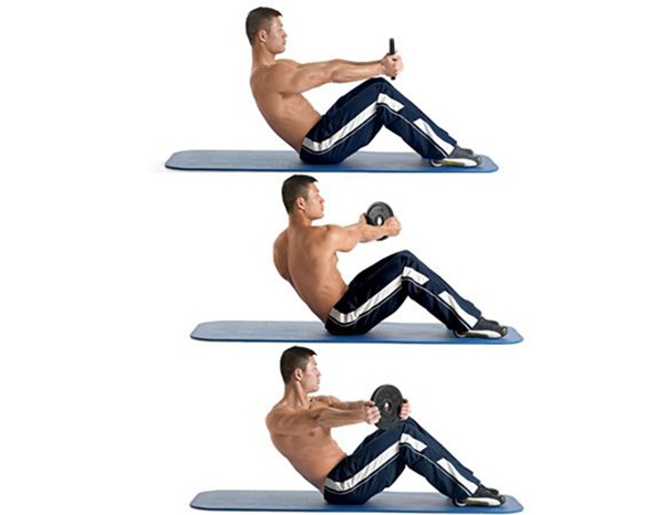 Bài tập Core Stabilization (Xoay người với đĩa tạ)