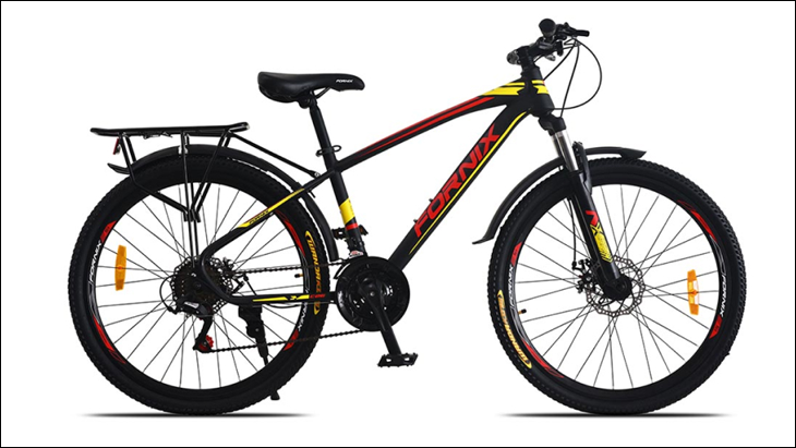 Khung xe đạp thể thao được làm từ chất liệu thép