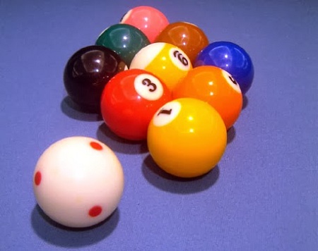 Loại bida sọc trơn 8 bóng