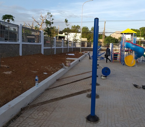 Thiết bị thể thao ngoài trời công viên độc đáo