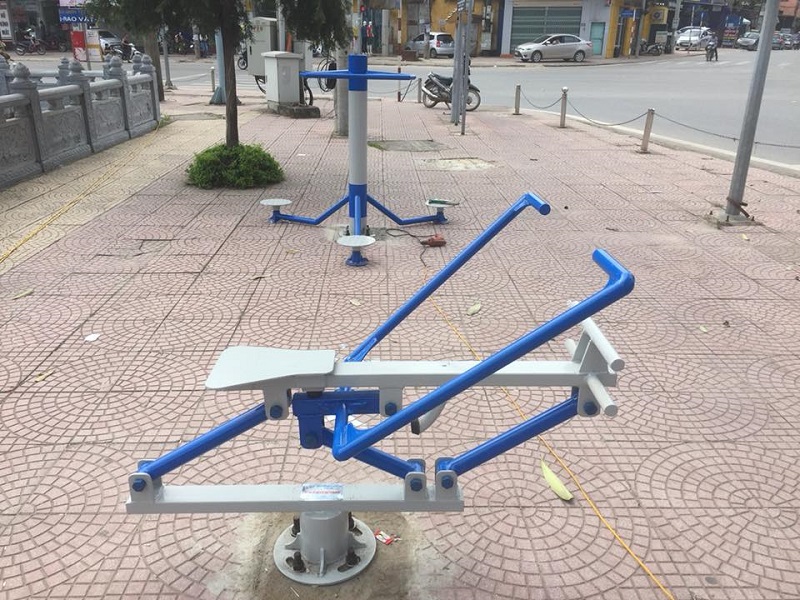 Hình ảnh lắp đặt thiết bị ngoài trời chính hãng