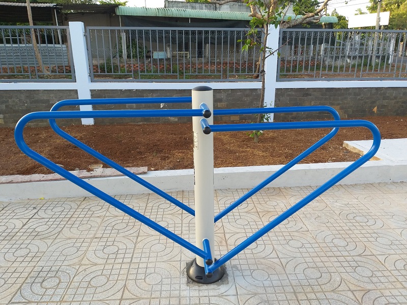 Hình ảnh thi công lắp đặt xà kép ngoài trời