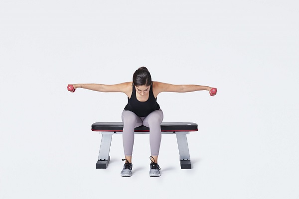 Bài tập Seated Dumbbell Fly