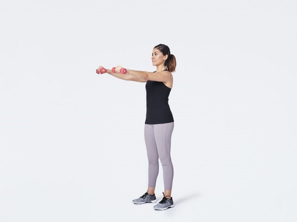 Bài tập Dumbbell Front Raise