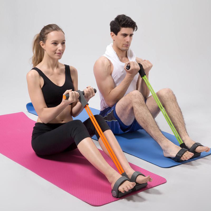 Dụng cụ dây kéo lò xo tập bụng