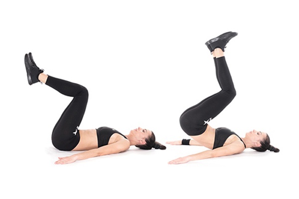 Bài tập gập bụng ngược