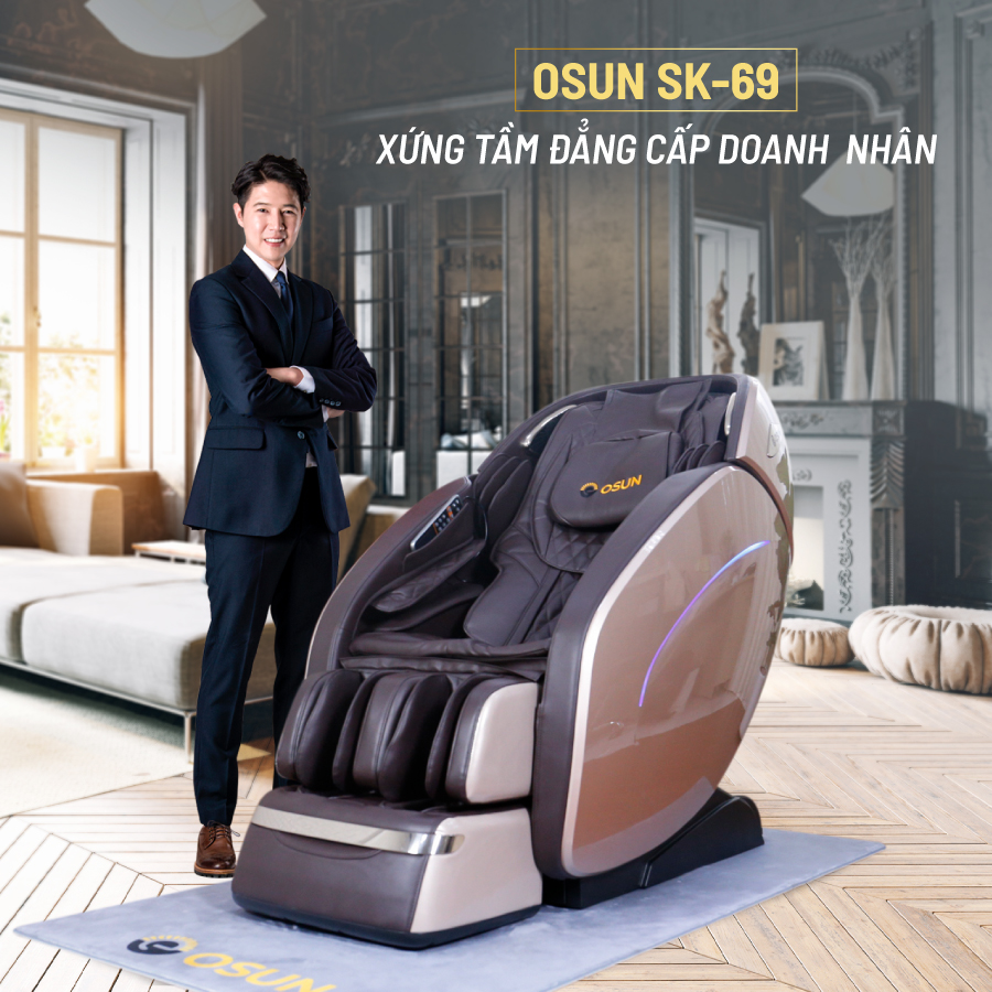 Hình ảnh ghế massage toàn thân cao cấp OSUN SK-69 chính hãng