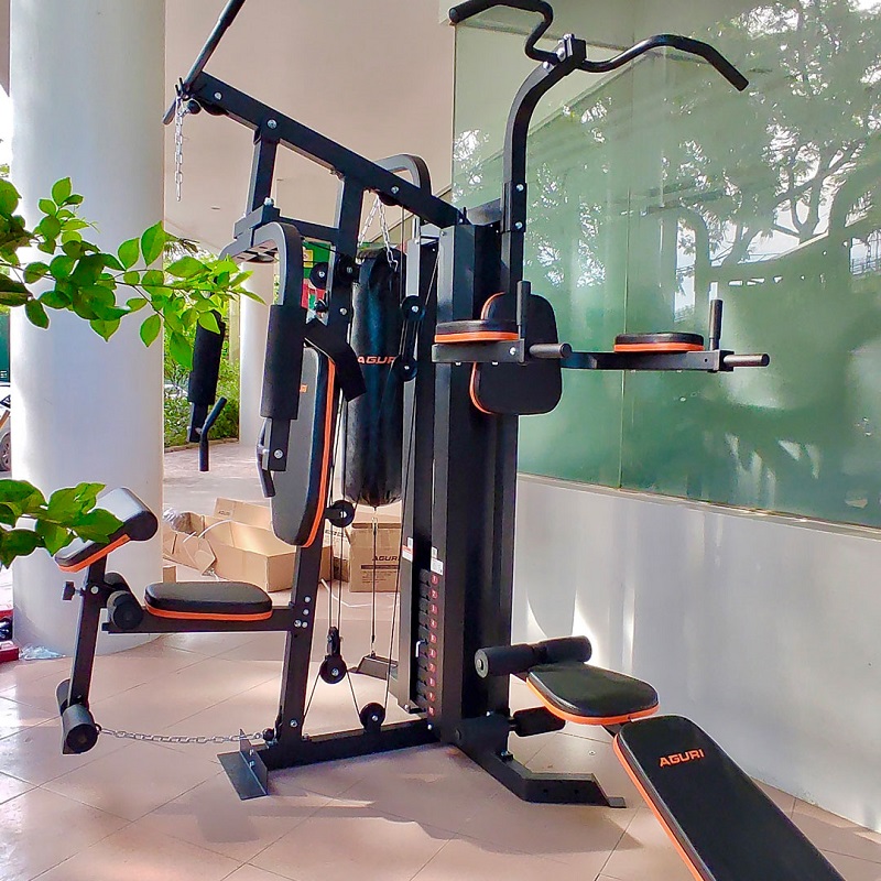 Mua giàn tạ đa năng thương hiệu Aguri ở đâu uy tín