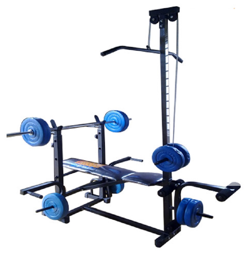 Mẫu giàn tạ đa năng chưa gồm tạ và đòn chính hãng