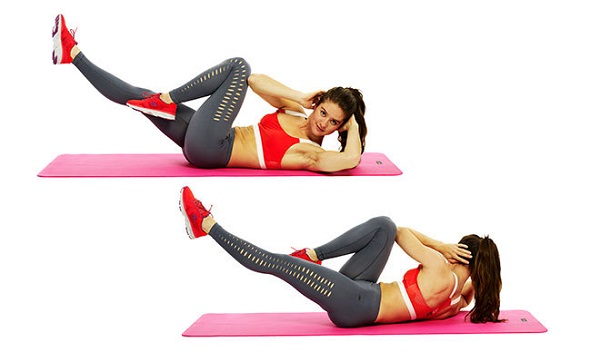 Bài tập Twist Crunches - Bài tập giúp giảm eo nhanh chóng