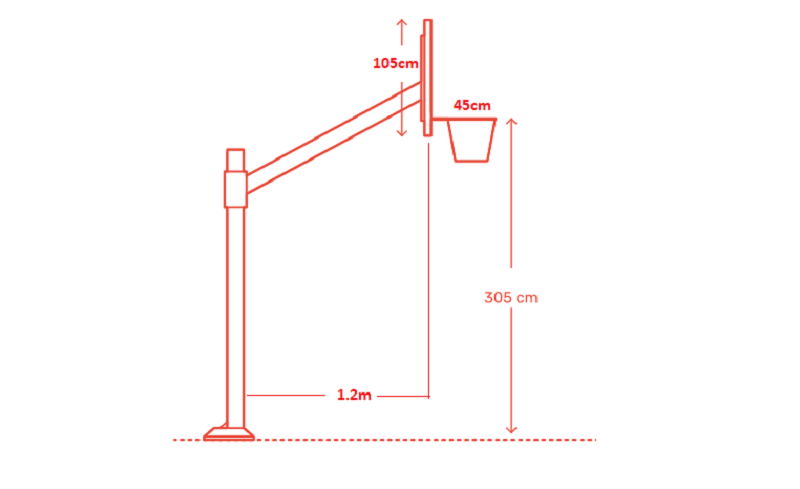 Hướng dẫn làm vành bóng rổ