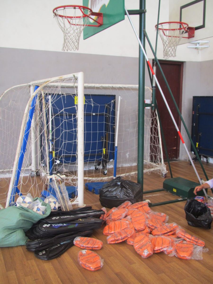 thiết bị thể thao cho trường quốc tế