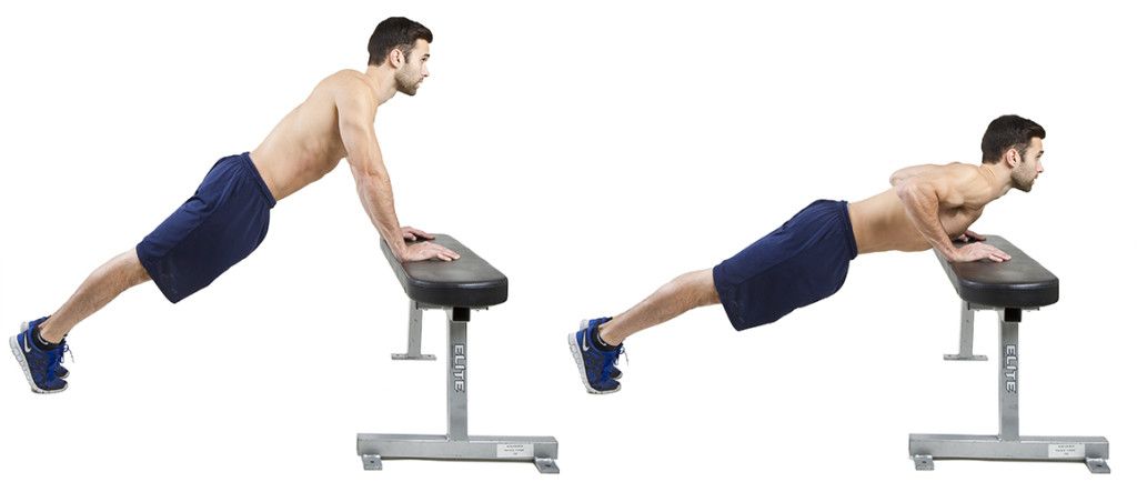 Hướng dẫn tập Incline push up chuẩn hiệu quả