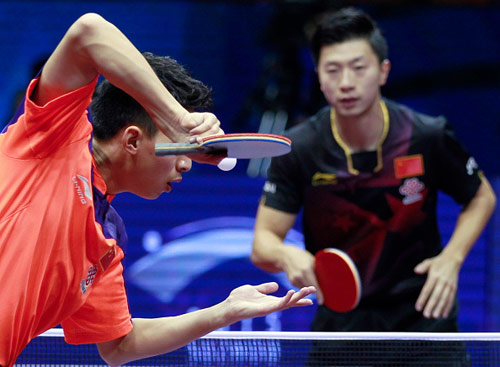 Trong khi thi đấu luật bóng bàn đơn cũng có quy định chi tiết