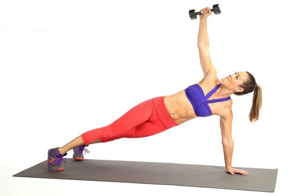 Bài tập tạ Plank và Rotate