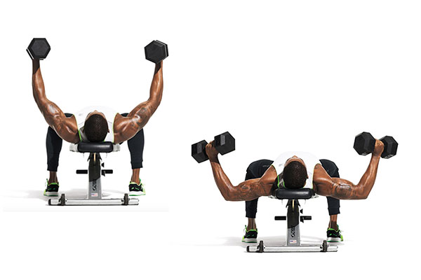 Bài tập nằm dang tạ đôi (Dumbbell Fly)