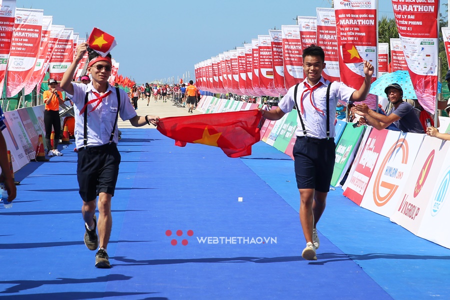 Tiền Phong Marathon 2020 tại Lý Sơn (Quảng Ngãi) là lần đầu tiên sau 61 năm giải được tổ chức trên một hòn đảo ở Việt Nam