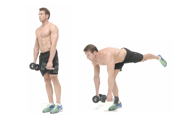 Bài tập Deadlift một chân