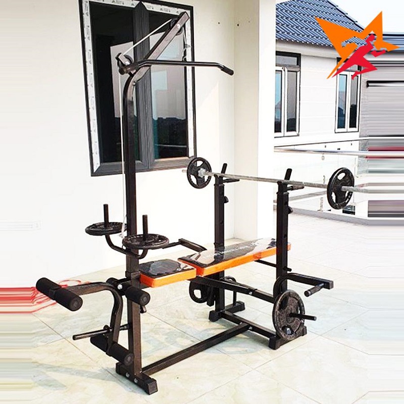 Hình ảnh giàn tạ đa năng Kim Thành KT19 chính hãng