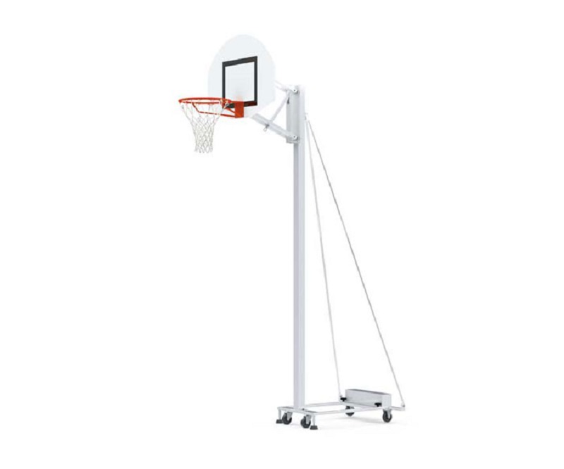 Hình ảnh thiết kế trụ bóng rổ di động tiện lợi