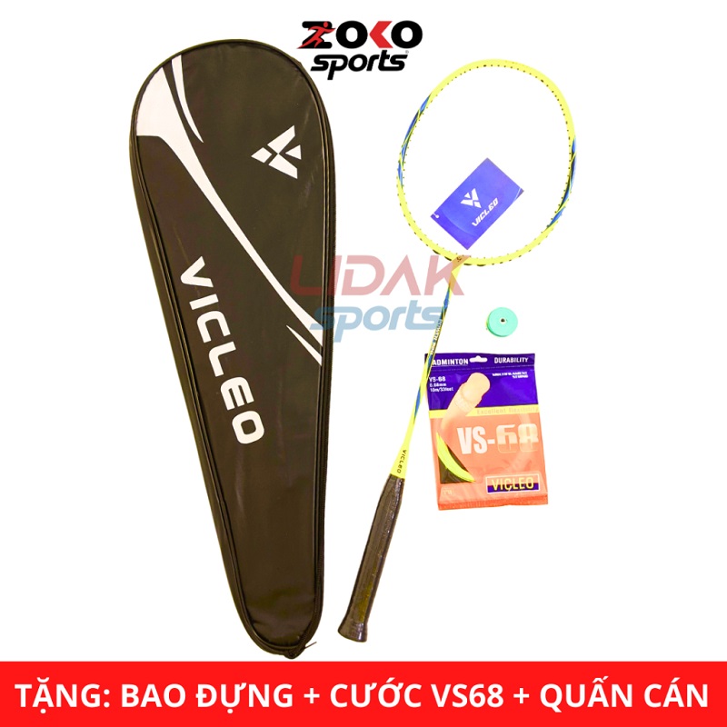 Mua vợt cầu lông Vicleo Power 820 chính hãng giá rẻ được tặng kèm phụ kiện