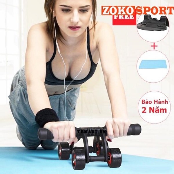 Dụng cụ tập gym con lăn tại nhà