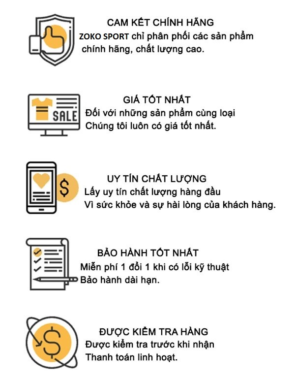 CAM KẾT VÀ CHÍNH SÁCH BÁN HÀNG TẠI ZOKO