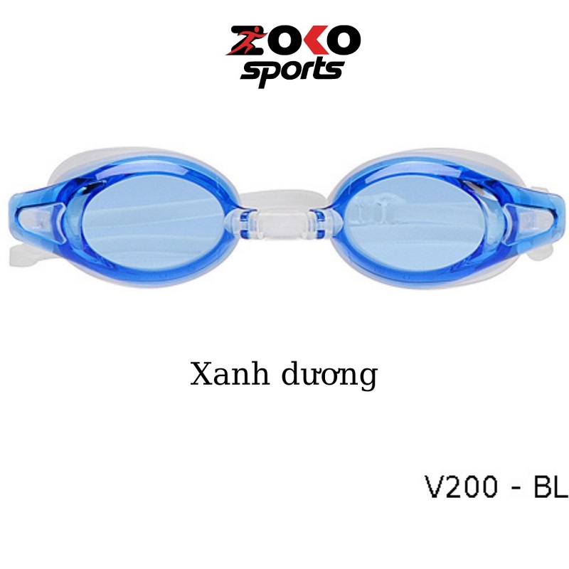 Hình ảnh kính bơi View V200 màu xanh dương