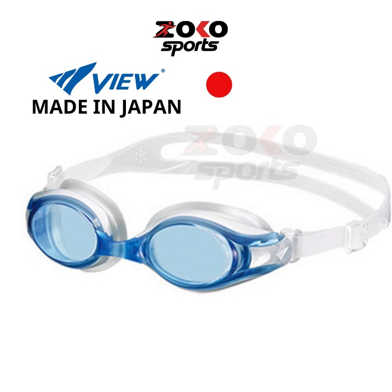  Hình ảnh kính bơi view v500s màu xanh da trời nhạt