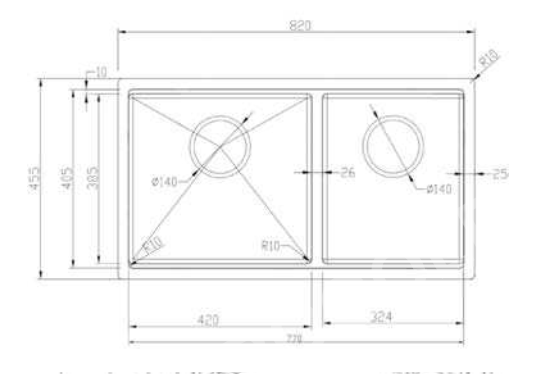 CHẬU RỬA BÁT CHỐNG XƯỚC EUC28245GB