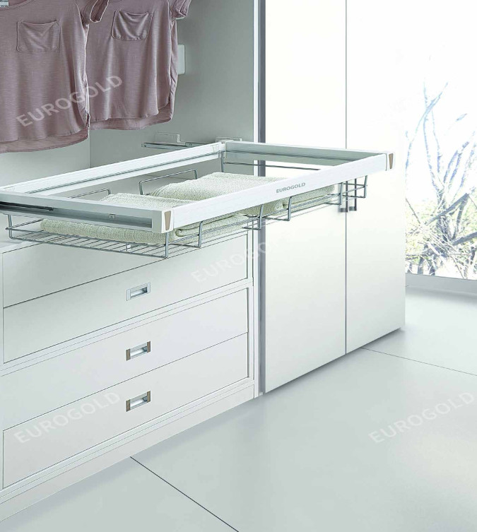 RỔ ĐỂ ĐỒ GẤP, RAY GIẢM CHẤN EUROGOLD EVA370 - EVA380 - EVA390