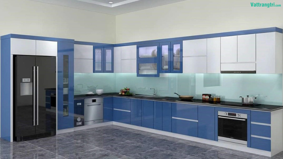 loại tủ bếp chữ L