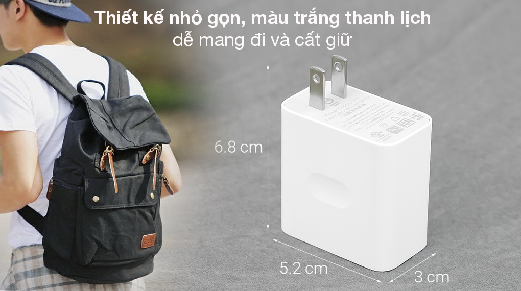 Củ Sạc Nhanh Realme X2 VOOC 4.0 30W - Hàng FullBox - Chính Hãng