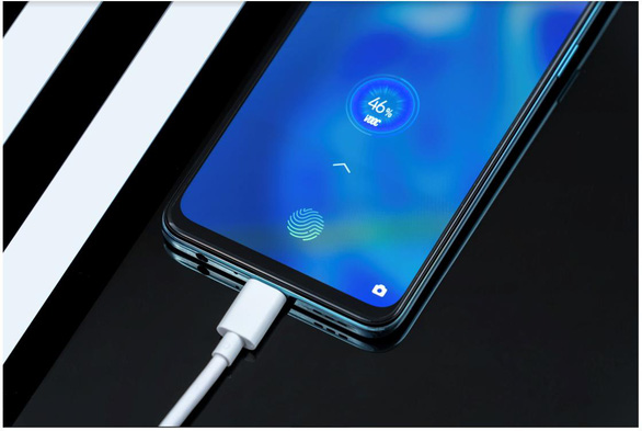 Bộ Sạc Nhanh Oppo VOOC 3.0 - Công suất 20W Cáp sạc VOOC USB-C (Xanh) Hàng chính hãng