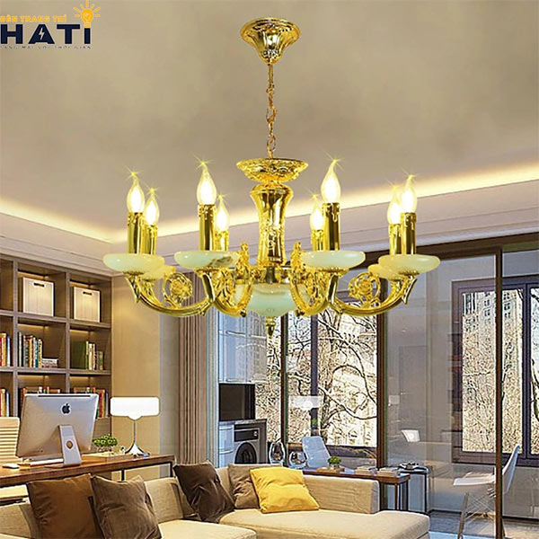 Đèn chùm phong cách cổ điển