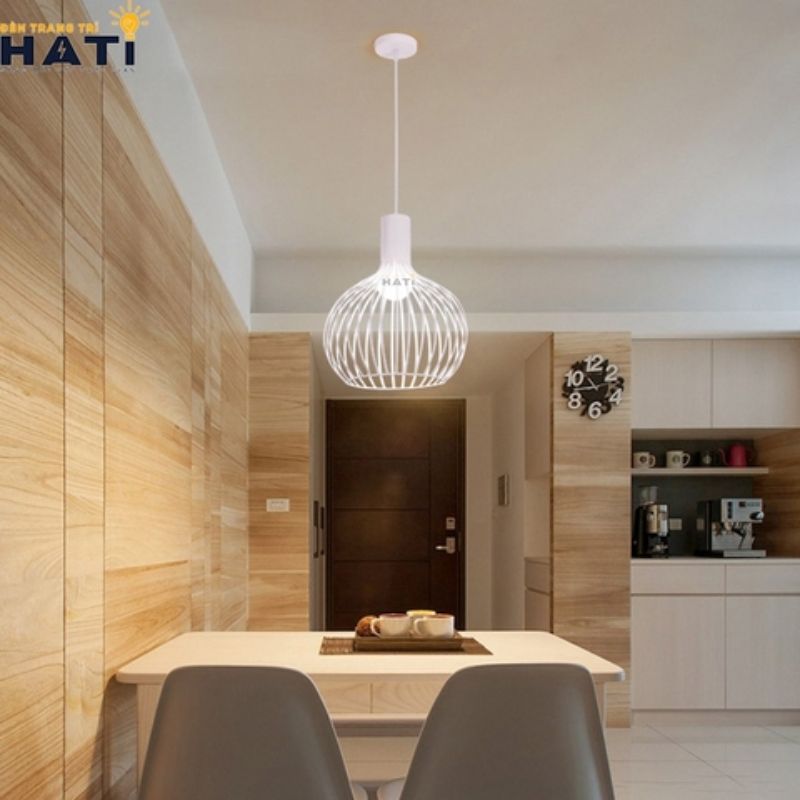 Đèn thả đơn kim loại