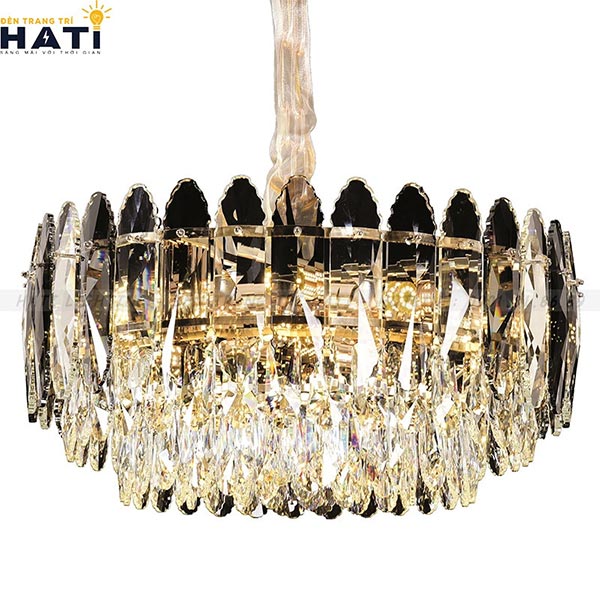 Đèn thả trang trí pha lê